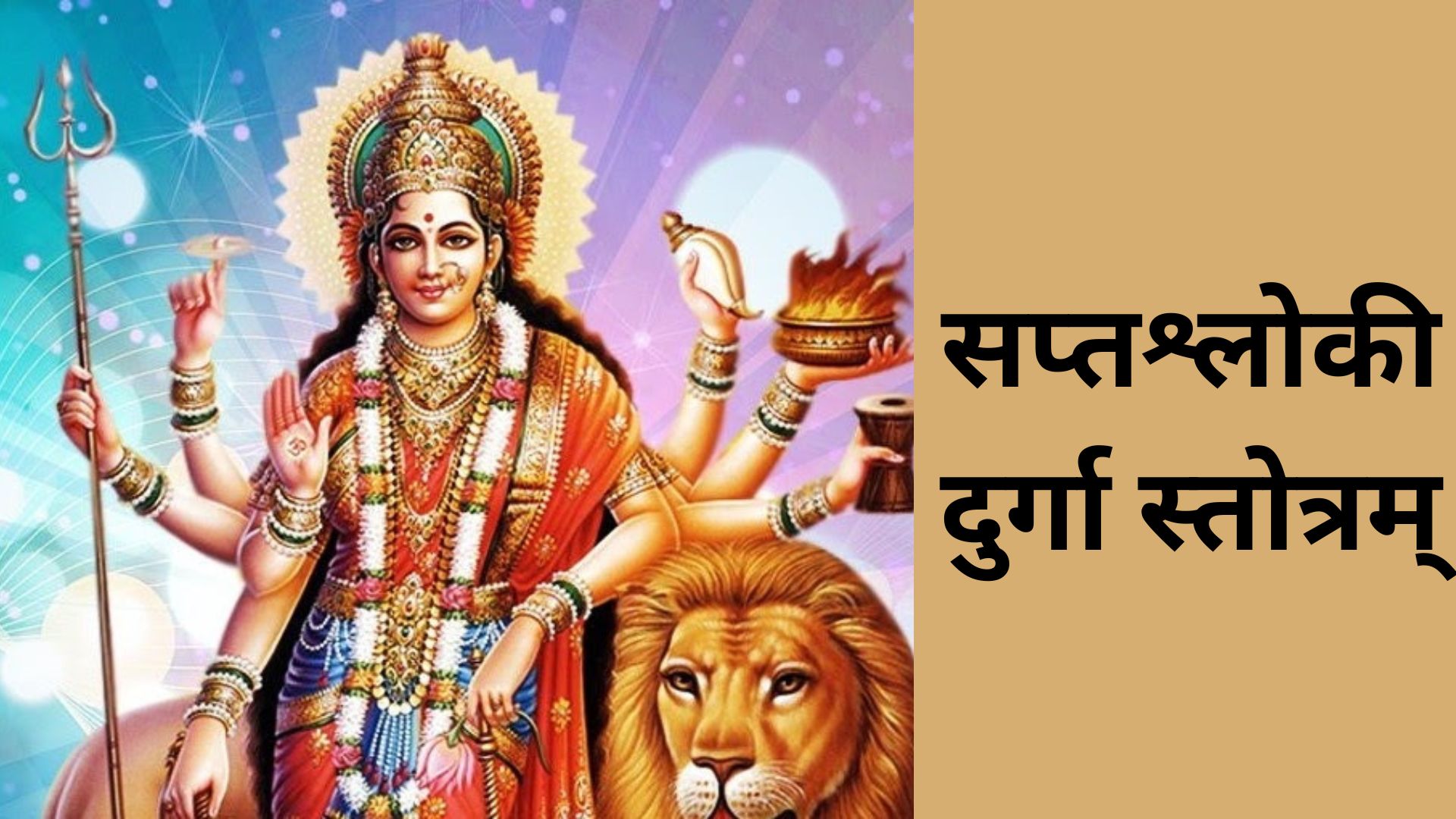 Read more about the article सप्तश्लोकी दुर्गा स्तोत्रम् (Saptashloki Durga Stotra)