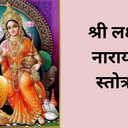 श्री लक्ष्मी नारायण स्तोत्रम् (Shri Laxmi Narayan Stotram)