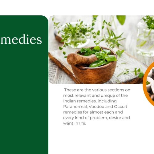 Indian Remedies