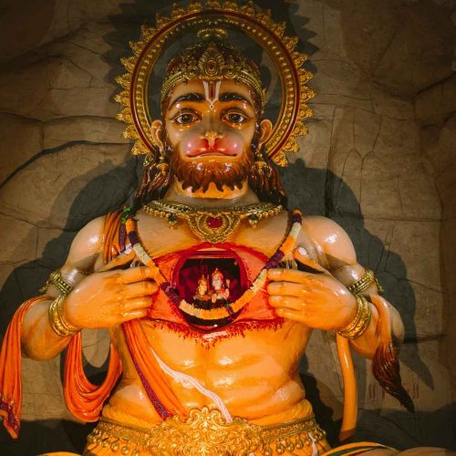 Hanuman Aarti-English Hindi