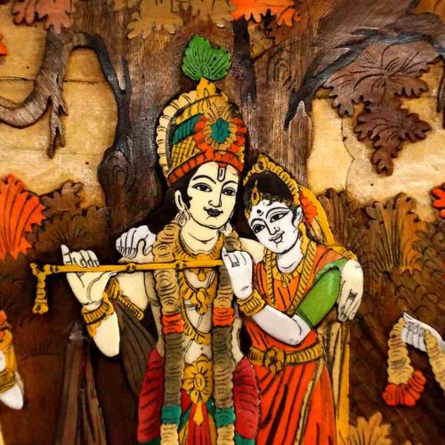 Radha Krishna Aarti -English Hindi